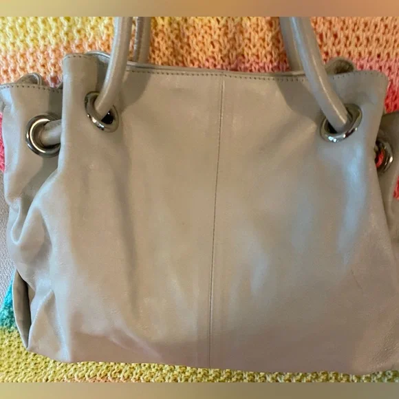 Furla Taupe Leather Top Handle Bag. Great used condition. Preloved - Picture 2 of 15